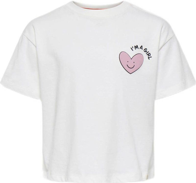 ONLY MINI - Top - Korte Mouwen - Loose Fit - Pigment Print