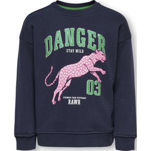 ONLY - KIDS ONLY MINI - Sweater - 100% Katoen - Comfortabele Losse Pasvorm