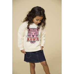 ONLY KIDS - MINI Sweater - 100% Katoen - Losse Pasvorm - Lange Mouwen