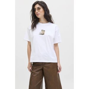 JJXX - JXCana - Shirt - Sand - Motiefprint - Kwartmouw