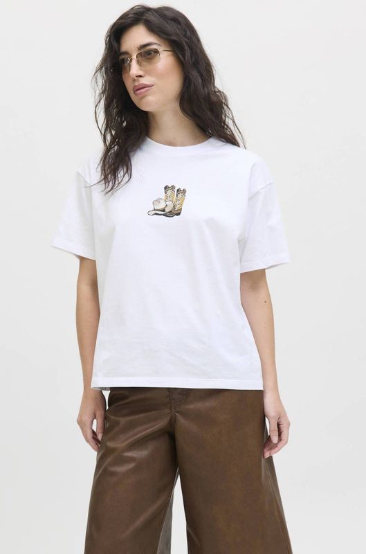 JJXX - JXCana - Shirt - Sand - Motiefprint - Kwartmouw