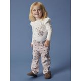 NAME IT - NMFROSE STRAIGHT AOP TWILL PANT 7218-YF - Meisjes - Broeken
