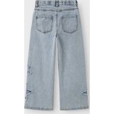 NAME IT - NKFBELLA SKATER DESTROY JEANS 5288-IM N - Meisjes - Baggy Jeans