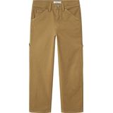 Straight Leg Broek - Twill - Regular Fit - Met Verstelbare Taille