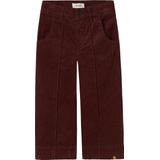 Broek - Ribfluweel - Wijde Pijpen - Regular Fit - Voorzakken - Drukknoopsluiting