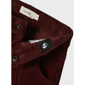 Broek - Ribfluweel - Wijde Pijpen - Regular Fit - Voorzakken - Drukknoopsluiting