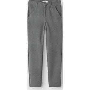 Name It - Nkmsilas Comfort - Pantalon - Mélange de gris moyen - Extra Slim