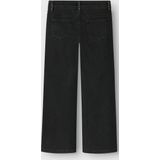 Jeans - Wide-leg - Denim - Met Strass-steentjes - Verstelbare Taille