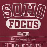 Only & Sons - OSJCATER - Sweatshirt - Rood/Wit - Lange Mouw