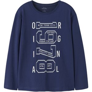 Jongenskleding - Inktblauw - Losse Top - Casual Stijl