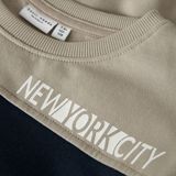 Sweatshirt - Regular Fit - Geborstelde Sweatstof - Lange Mouwen