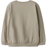 Sweatshirt - Regular Fit - Geborstelde Sweatstof - Lange Mouwen