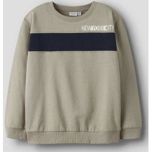 Sweatshirt - Regular Fit - Geborstelde Sweatstof - Lange Mouwen