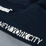 Sweatshirt - Regular Fit - Geborstelde Sweatstof - Lange Mouwen