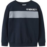 Sweatshirt - Regular Fit - Geborstelde Sweatstof - Lange Mouwen