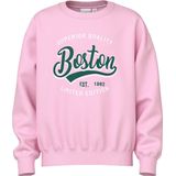 NAME IT - NKFVILOUI LS RLX - Sweatshirt - Bruin - Meisjes