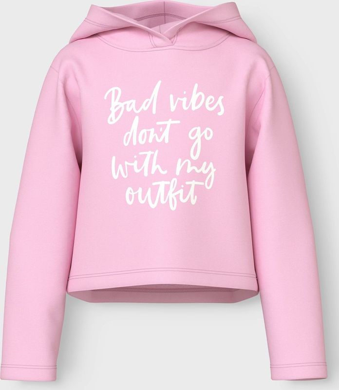 NAME IT - Sweater - Oversized - Met Capuchon