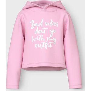 NAME IT - Sweater - Oversized - Met Capuchon