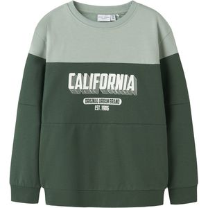 Sweatshirt - Regular Fit - Geborstelde Sweatstof - Lange Mouwen