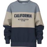 Sweatshirt - Regular Fit - Geborstelde Sweatstof - Lange Mouwen