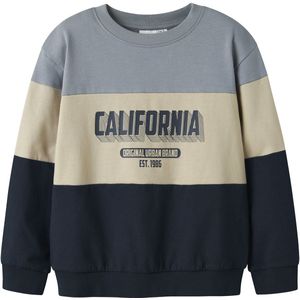 Sweatshirt - Regular Fit - Geborstelde Sweatstof - Lange Mouwen