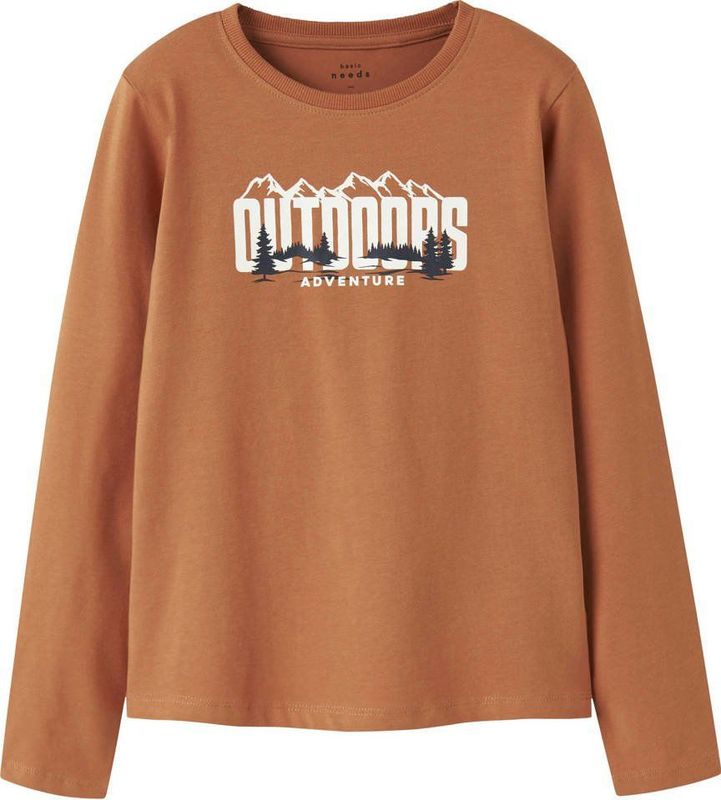 NAME IT - Longsleeve - Stretchkatoen - Ronde Hals - Lange Mouwen