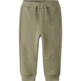 NAME IT - NMMVOLTANO NREG SWE PANT - Bruin - Sweatstof Broek - Jongens