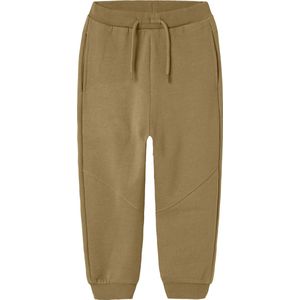 NAME IT - NMMVOLTANO NREG SWE PANT - Bruin - Sweatstof Broek - Jongens