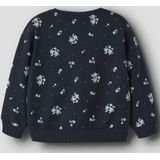 NAME IT - NMFVILOUI - Sweatshirt - Navy - Bloemenprint
