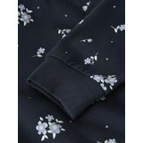 NAME IT - NMFVILOUI - Sweatshirt - Navy - Bloemenprint
