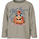 NAME IT MINI - Longsleeve - Zand - 100% Katoen