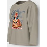 NAME IT MINI - Longsleeve - Zand - 100% Katoen