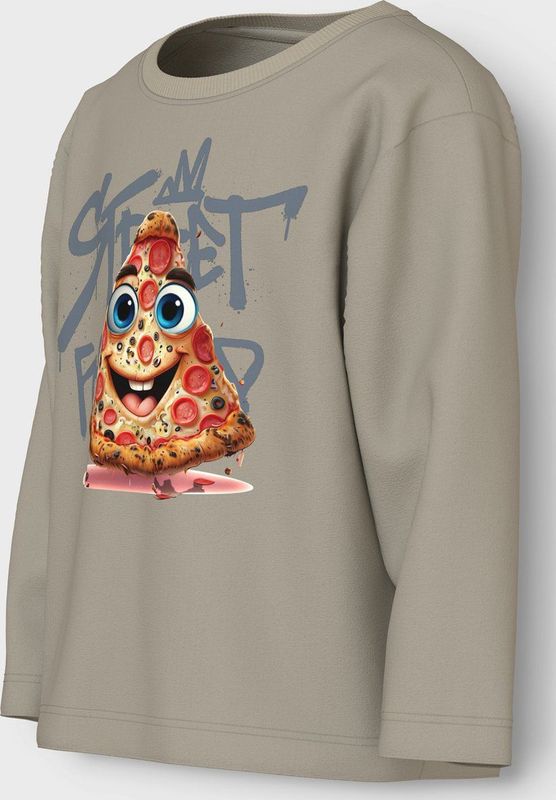 NAME IT MINI - Longsleeve - Zand - 100% Katoen