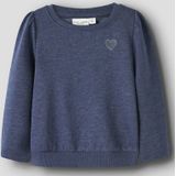 Sweatshirt - Regular Fit - Geborduurd - Lange Mouwen