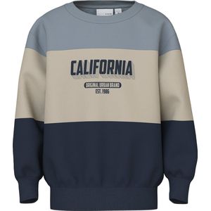 Sweatshirt - Regular Fit - Geborstelde Sweatstof - Lange Mouwen