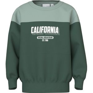 Sweatshirt - Regular Fit - Geborstelde Sweatstof - Lange Mouwen