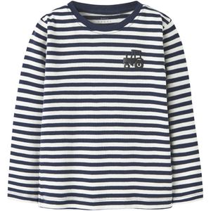 Jongenskleding - Middenblauw - Top met Lange Mouwen