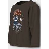 NAME IT MINI - Longsleeve - Donkerbruin