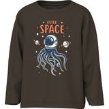 NAME IT MINI - Longsleeve - Donkerbruin