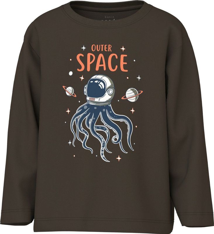 NAME IT MINI - Longsleeve - Donkerbruin