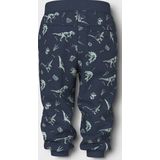 NAME IT - NMMVIMO NREG AOP SWE PANT BRU - Sweatstof Broek - Jongens
