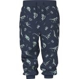 NAME IT - NMMVIMO NREG AOP SWE PANT BRU - Sweatstof Broek - Jongens