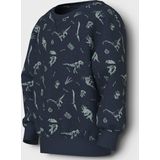 Sweatshirt - Regular Fit - Geborstelde Sweatstof - Lange Mouwen - Ronde Hals