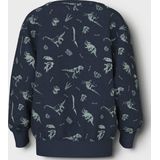 Sweatshirt - Regular Fit - Geborstelde Sweatstof - Lange Mouwen - Ronde Hals