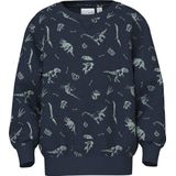Sweatshirt - Regular Fit - Geborstelde Sweatstof - Lange Mouwen - Ronde Hals