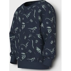 Sweatshirt - Regular Fit - Geborstelde Sweatstof - Lange Mouwen - Ronde Hals