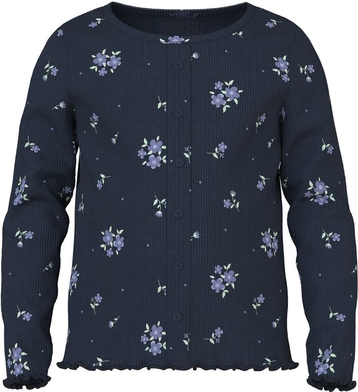 Name It - Nmfvemia Ls Slim Top - Blazer - Bleu Marine