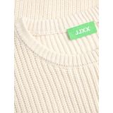 JJXX - Gebreide Trui - Wolwit - Ronde Hals - Lange Mouw