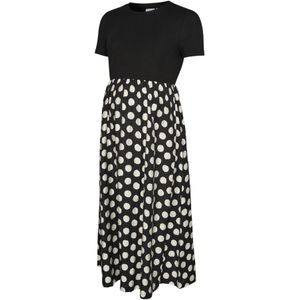 Mlkalia - Zwangerschapsjurk - O-hals - Korte Mouwen - Regular Fit