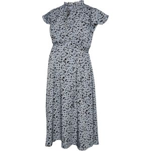 Mlpali - Zwangerschapsjurk - V-Hals - Kapmouwen - Regular Fit - Voedingsfunctie